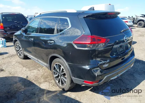 2019 Nissan Rogue Sl z USA, uszkodzony, nr VIN 5N1AT2MT6KC759616